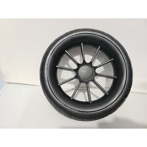 Evenflo Pivot Kids Baby Single stroller Black Rear Wheel Tire Replacement Part.